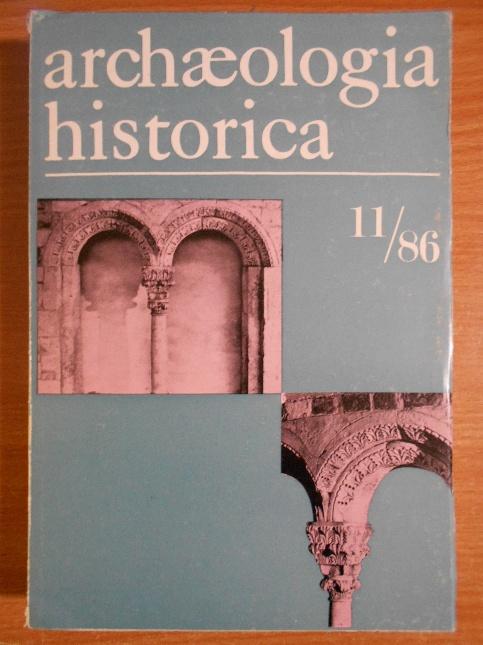 Archaeologia historica 11/86