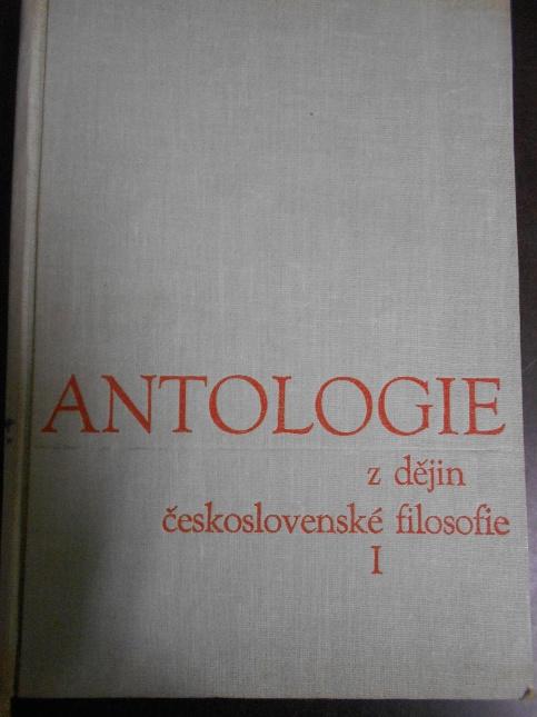 Antologie z dějin československé filosofie