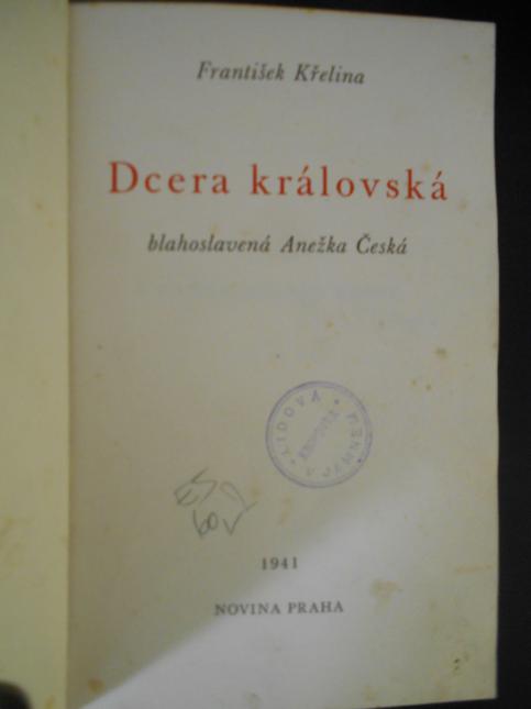 Dcera královská