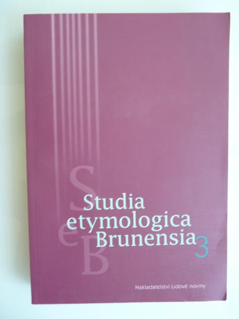 Studia etymologica Brunensia 3