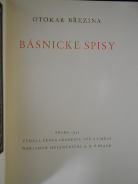 Básnické spisy