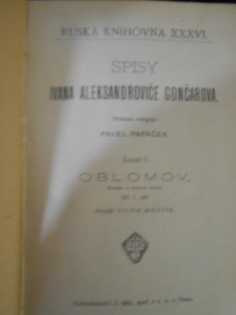 Spisy Ivana Aleksandroviče Gončarova