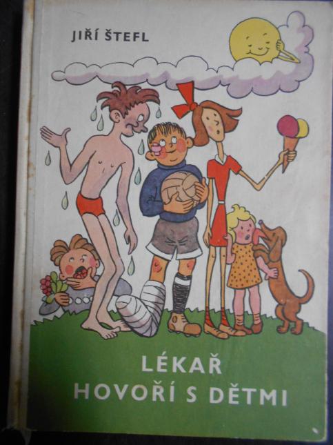 Lékař hovoří s dětmi