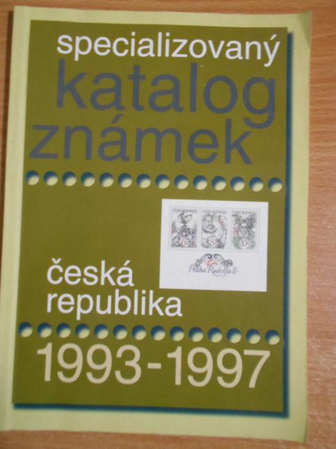 Specializovaný katalog známek Česká republika 1993-1997