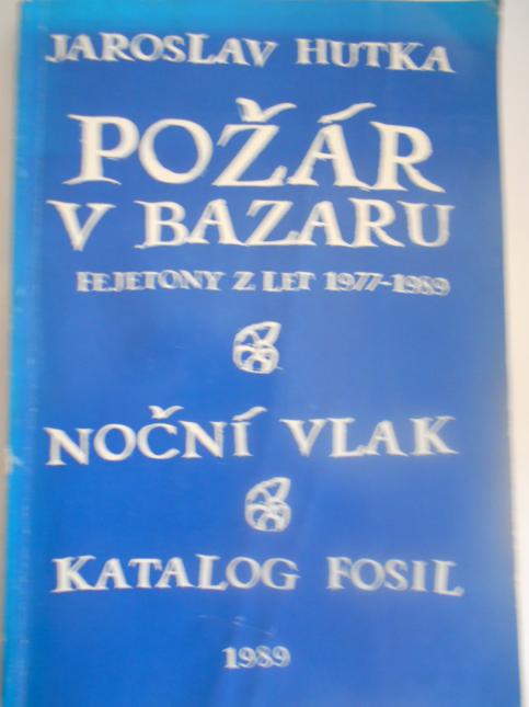 Požár v bazaru