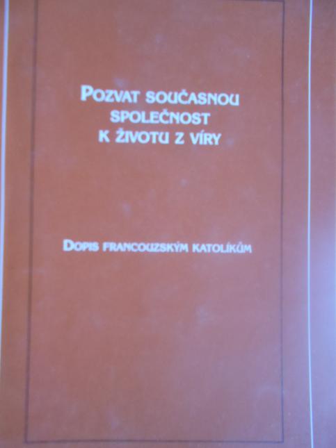 Pozvat současnou společnost k životu z víry