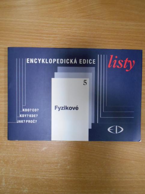 Encyklopedická edice listy. 5, Fyzikové