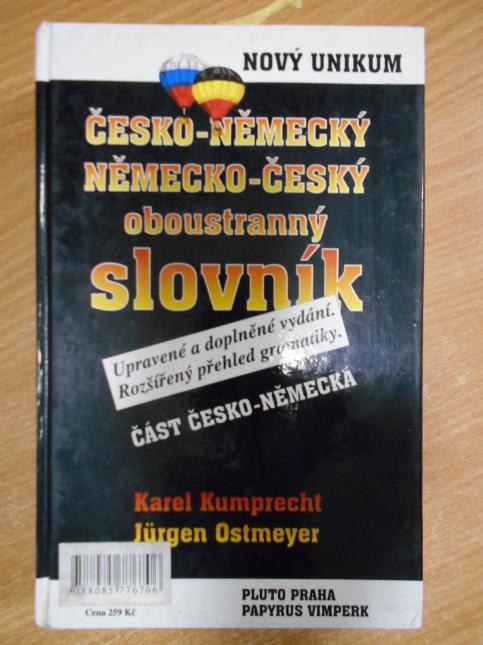 Česko-Německý Německo-Český oboustranný slovník