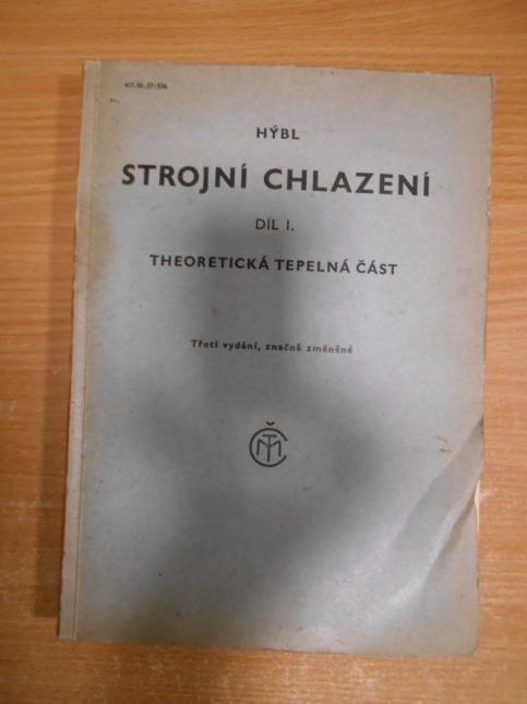 Strojní chlazení I, II, III.