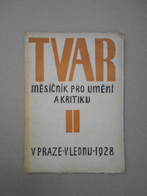 Tvar / měsíčník pro umění a kritiku /  v lednu 1928