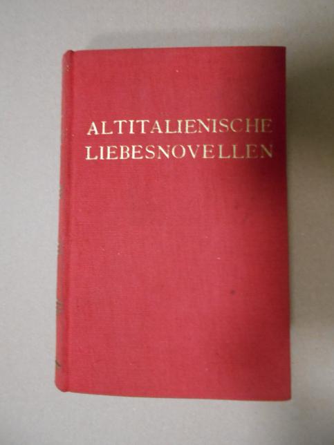 Altitalienische Liebesnovellen