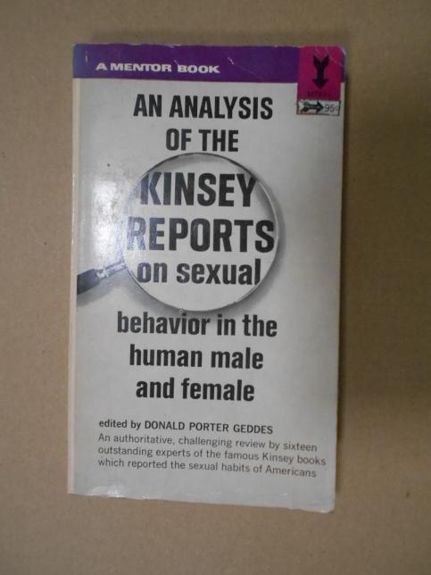 An Analysis of the Kinsey Behavior in the Human Male and Female