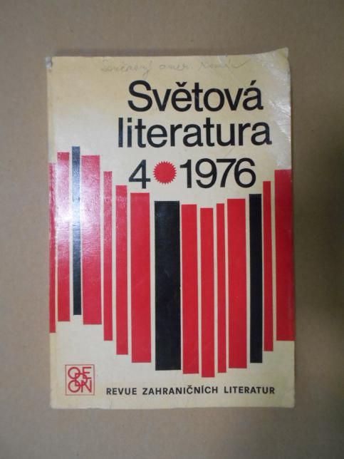Světová literatura / 4 - 1976