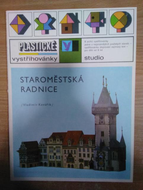 Plastické vystřihovánky - Staroměstská radnice