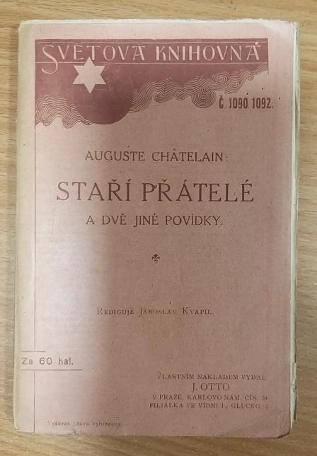 Staří přátelé a dvě jiné povídky