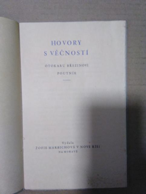 Hovory s věčností