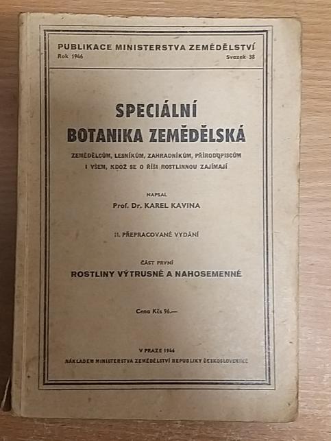 Speciální botanika zemědělská