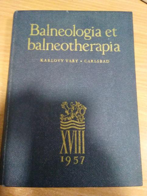 Balneologia et balneotherapia