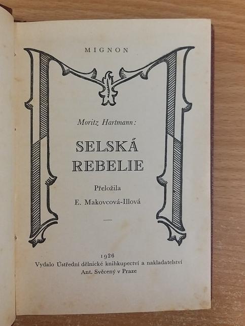 Selská rebelie