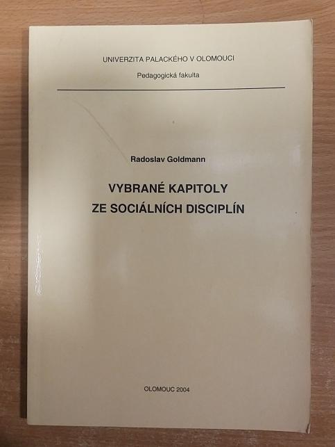 Vybrané kapitoly ze sociálních disciplín