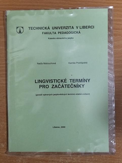 Lingvistické termíny pro začátečníky
