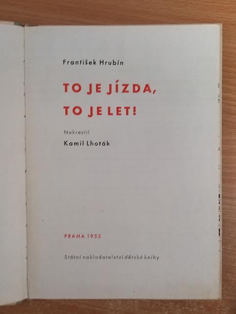 To je jízda, to je let!