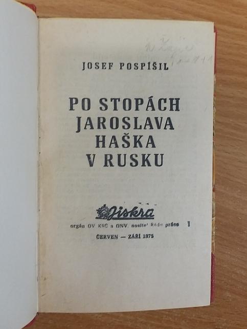 Po stopách Jaroslava Haška v Rusku / Cikánská melodie / Vrah přišel o půlnoci / Lavina / Pod Melechovskou tvrzí