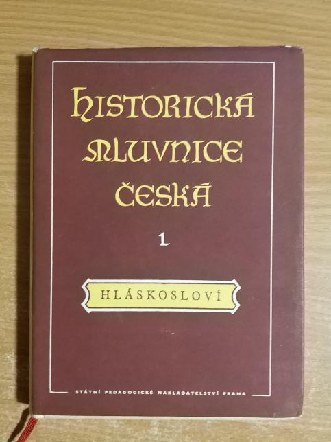 Historická mluvnice česká I - Hláskosloví