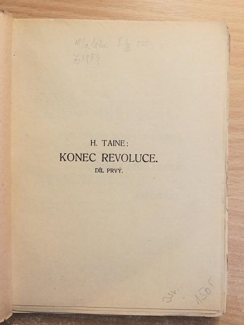 Konec revoluce I. - III.