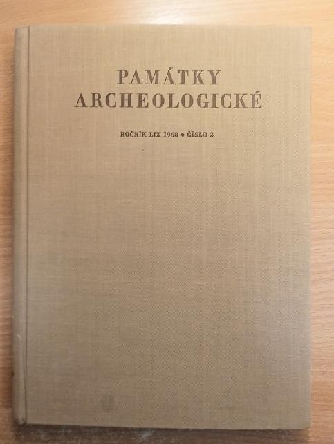 Památky archeologické, ročník LIX. - II.