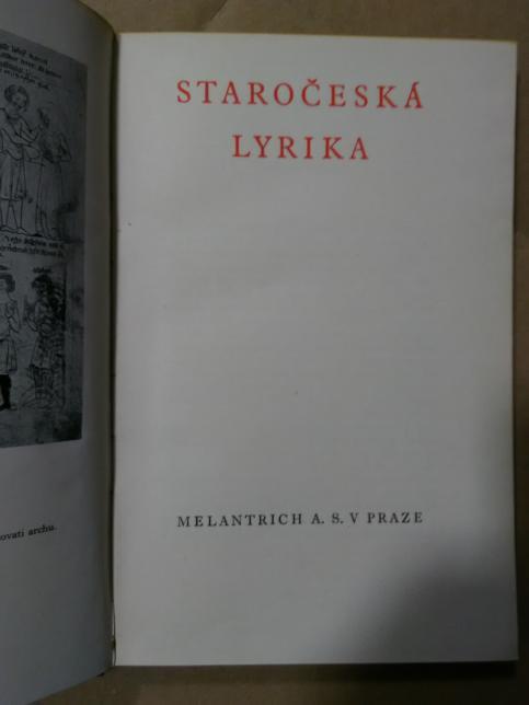 Staročeská lyrika