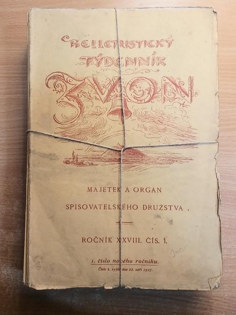 Zvon - týdeník beletristický a literární ročník XXVIII. č. 1 - 52