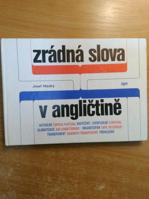 Zrádná slova v angličtině