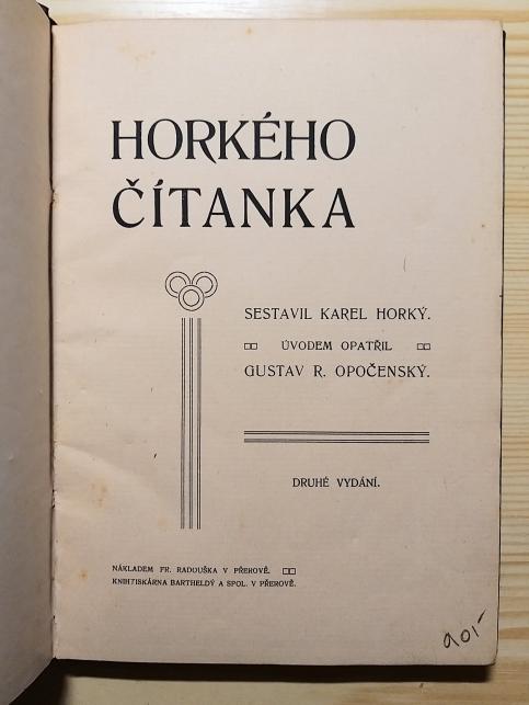 Horkého čítanka