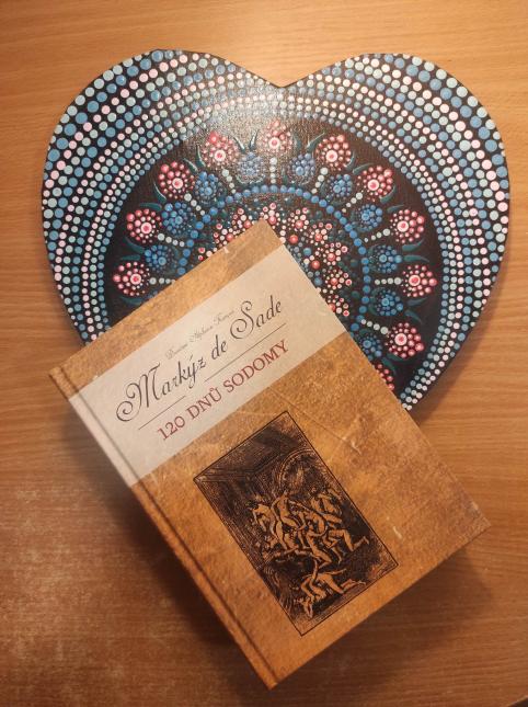 Mandala SRDCE a KNIHA 120 dnů sodomy