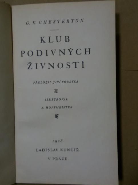 Klub podivných živností