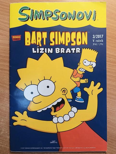 Bart Simpson 03/2017: Lízin bratr