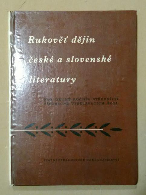 Rukověť dějin české a slovenské literatury