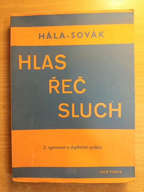 Hlas, řeč, sluch