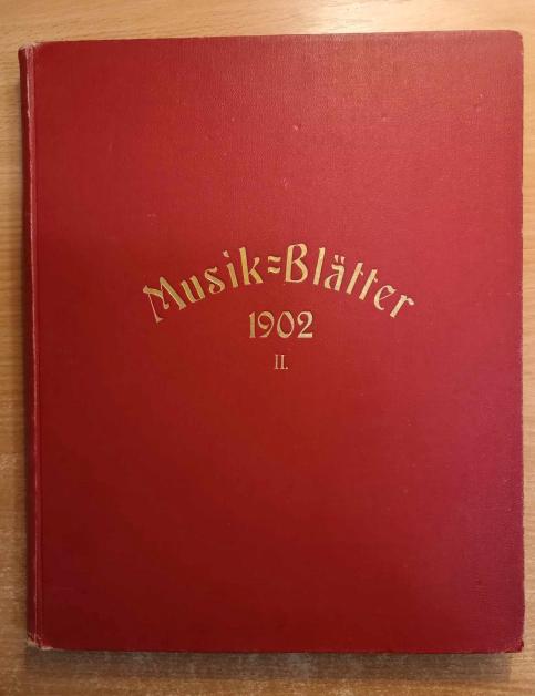 Musik Blätter 1902 II.