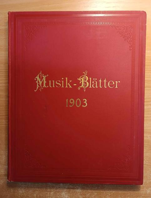 Musik Blätter 1903