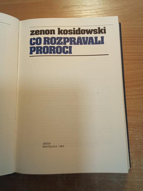 Čo rozprávali proroci