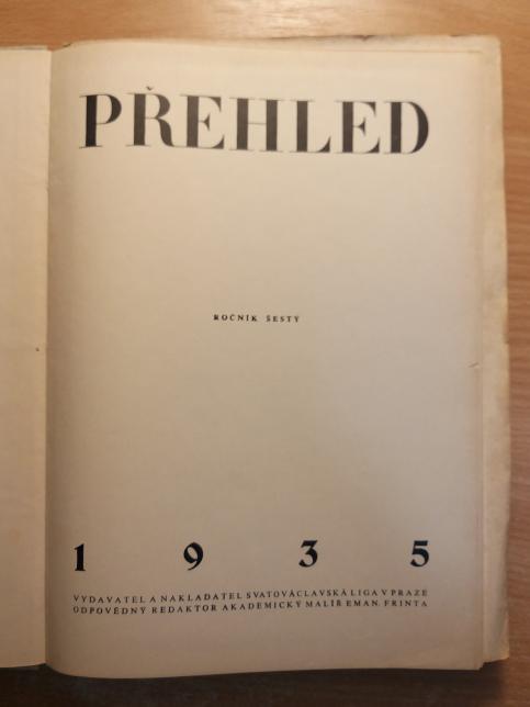 Přehled 1935