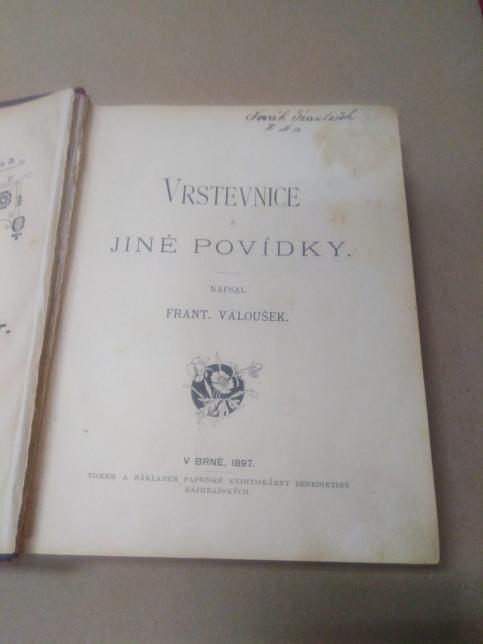 Vrstevnice a jiné povídky