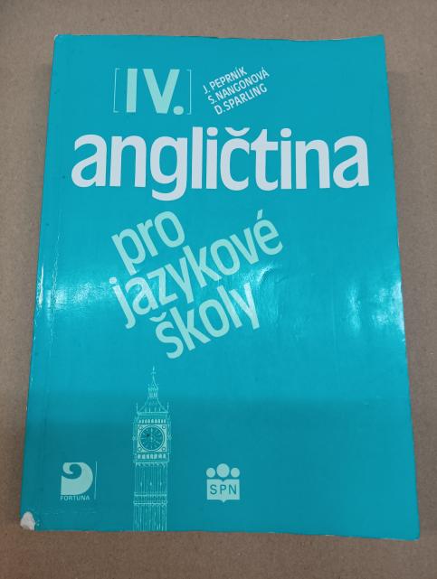 IV. angličtina pro jazykové školy
