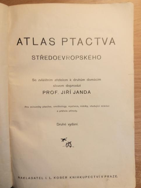 Atlas ptactva středoevropského