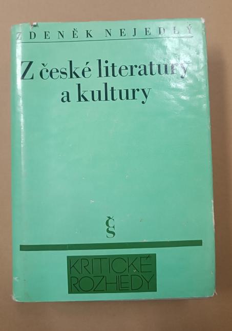 Z české literatury a kultury 