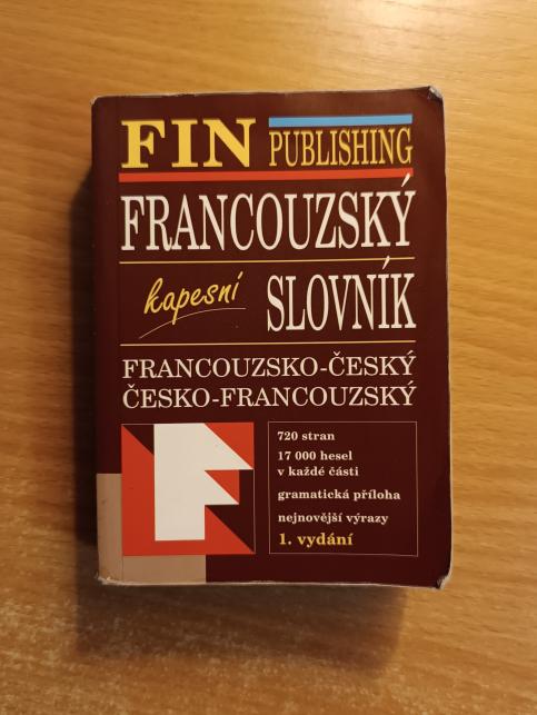 Francouzsko-český, česko-francouzský slovník - kapesní
