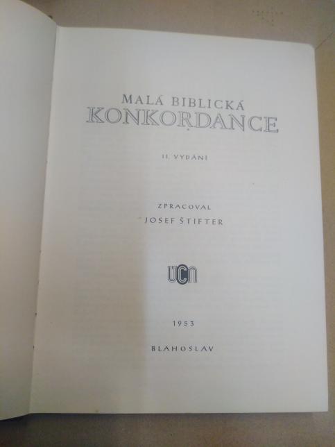 Malá biblická konkordance