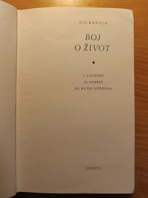 Boj o život